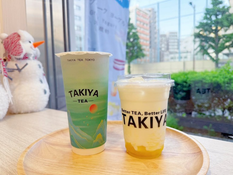 TAKIYA　ティーラテとヨーグルトドリンク