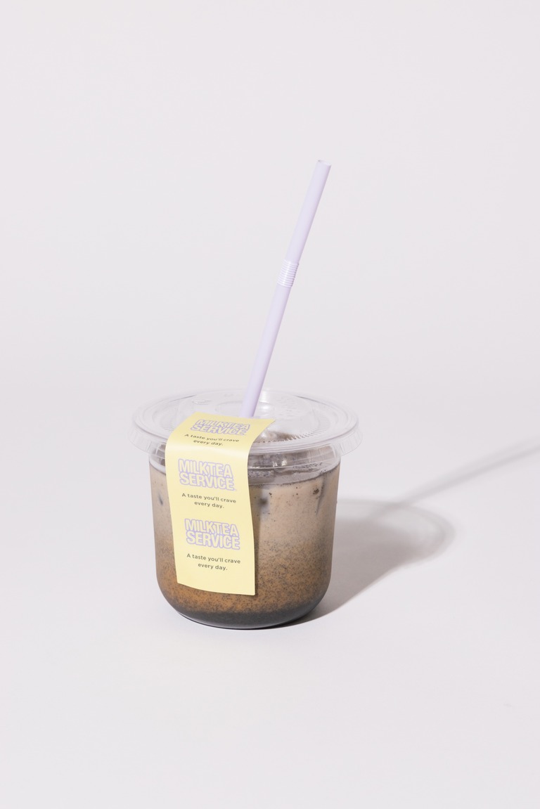 MILK TEA SERVICE　2026年秋限定「黒胡麻ミルクティー」（シーズナルメニュー）